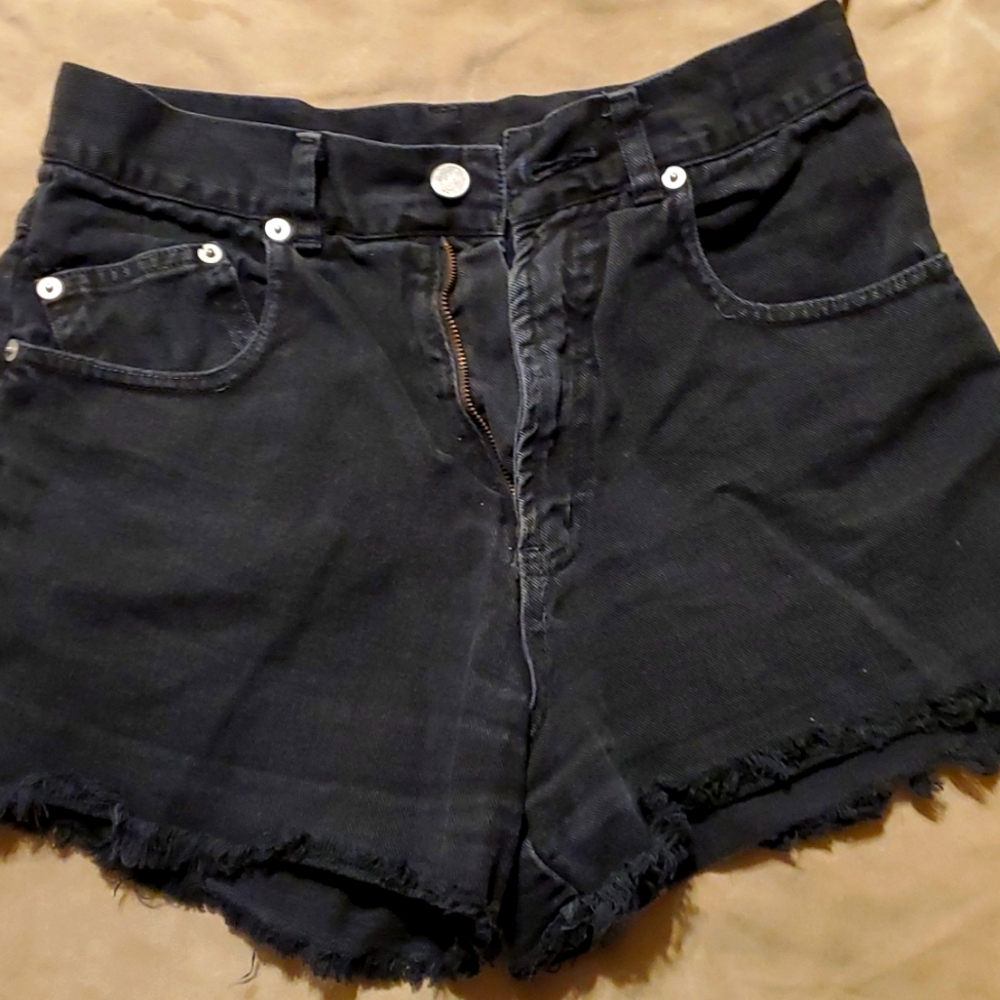 B. W. B. (Best World Brand) Black Jean Shorts size 11